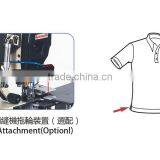 Sleeve Hem With Coverstitch Machine(Automatic Folding Cuff / Hem Sewing Device+puller Attachment +auto-induction+servo Motor) thumbnail-2