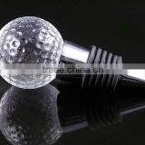 Golf Shape Crystal Bottle Stopper, Wine Stoppers for Small Crystal Gift thumbnail-1