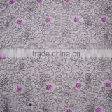 5mm spangle sequin embroidery mesh fabric for evening dress
