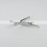 Eyelash Extension Tweezers Set 45 Degree Curved Tip Tweezer With Lady Angular Tweezer