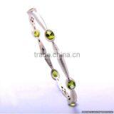 The Gopali Jewellers Peridot Bangle Wholesale Jewelry Bracelet