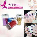 50 colors Galaxy Nail Art Transfer Foil nail roll