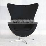 Hotel Furniture Colorful Cafe Chair Arne Jacobsen Egg Chair Replica Factory thumbnail-2