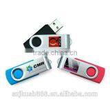 Promotional Hot Sale Wholesale Swivel USB Flash Drive thumbnail-3