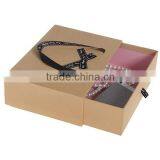 Fashionable Brown Paper Paper Gift Box thumbnail-3