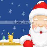 Christmas Design Waterproof Bathroom Carpet