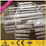 Wow!! Hole Drilling Aluminium Tube Pipe Frame Anodized OEM , Aluminium Hollow Section With Milling , CNC Aluminium Parts Factory thumbnail-4