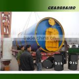100% no pollution 10 tons waste tire recycling to diesel line