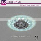 Cracked-ice Circular Surface Glass Down Light Led Downlight Ceiling Light thumbnail-5