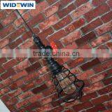Colorful Edison Bulb Industrial Vintage Cage Pendant Light in Bronze thumbnail-4