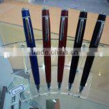 Metal Ball Pen;brass Barrel With Acrylic Top thumbnail-1