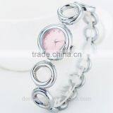 Hot Selling Product Fashion Bracelet Coin Size Dial Delicate Bracelet Watch Ladies thumbnail-2