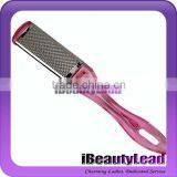 steel foot file fashion foot file with plastic handle