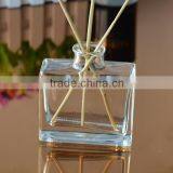 Rectangular Glass Bottle Glass Natural Scent Diffuser Bottle Reed Diffuser Glass Bottle