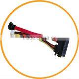 15CM 4 Pin IDE to 7+15 Pin Serial ATA SATA Data Cable Converter 90 Angle From Dailyetech