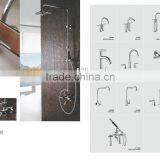 Brass Shower Mixer With Bathtub Faucet 14/L1095-004 thumbnail-2