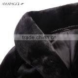 2015 Long Winter Real Mink Fur Womens' Coat for Sale thumbnail-4