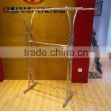 HJ-30 Double Bar Adjustable Heavy Duty Garment Display Rack