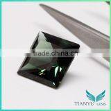 Wuzhou Gems Gemstones Processing Loose Synthetic Fashion Green Nano Spinel thumbnail-5