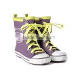 Availabe in Different Colors Cute Rubber Boots for Boys and Girls With Laces thumbnail-4