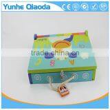 Early Learning Wooden Alphabet Teaching Magnetic Wooden Box thumbnail-5