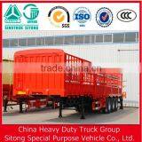Flatbed Side Fence Drop Side Cargo Tandem Trailer thumbnail-1
