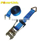 H90052 Strong Tie Down Strap Ratchet Belt Luggage Bag /cargo lashing with metal buckle