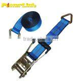 H90052 Strong Tie Down Strap Ratchet Belt Luggage Bag /cargo Lashing With Metal Buckle thumbnail-1
