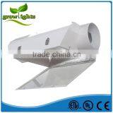 DE 8" Reflector Aluminum Sheet for Hydroponics Grow Lighting Reflector Light Hood thumbnail-1