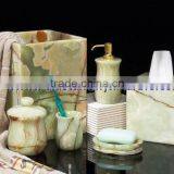 Wholesale EXPORT QUALITY MANUFACTURER AND EXPORTERS ONYX BATHROOM ACCESSORIES COLLECTION thumbnail-3