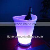 bar decoration acrylic led ice bucket light rechargeable