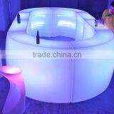 Remote Control Color Changing LED Light Plastic Table for Bar, Hotel,restaurant thumbnail-1