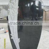 China Polished Black Granite Tombstone /gravestone thumbnail-3