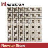 Newstar Natural Polished Carrara White Marble 12x12 Square Tile Mosaic thumbnail-3