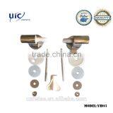UIC-YH03 High Quality Metal Hinge for Toilet Seat Cover Soft Close Function thumbnail-1