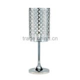 SOI hot selling table lamps with metal lamp shade color silver