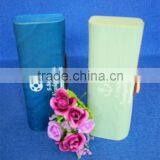 Leather Box Office Leather Storage Box With Lid Faux Leather File Box Leather Storage Box With Paulownia thumbnail-3