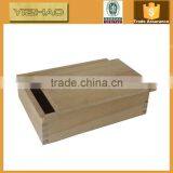 Custom Wood Box Sliding Lid,unfinished Wood Box With Sliding Lid thumbnail-1