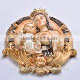 Wall Hanging Decoration Virgin Mary and Baby Jesus Statue thumbnail-3