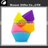Popular Bakeware Tool Food Grade Muffin Silicone Baking Cup Molds thumbnail-3
