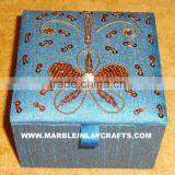 Beautiful Zari Hand Embroidery Box thumbnail-1