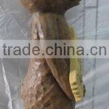 Welcome Door Decoration Fiberglass Life Size Garden Bear Statue thumbnail-3