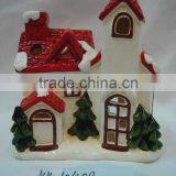 Ceramic Xmas House,christmas Present,christmas Gift,christmas Ornament thumbnail-1