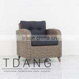 Tropiton Conversation Set - Poly Rattan Material - Garden Outdoor Furniture thumbnail-3