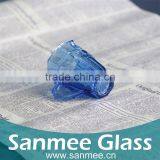 Hot Sale Glass Cup Quality Color Glass Cup Mini Wine Glass Cup With Handle thumbnail-3