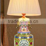 High Quality Ceramic Bedside Hotel Table Lamp for Best Sale thumbnail-1