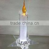 Acrylic Artificial Decoration LED Flameless Party Candle Light thumbnail-4