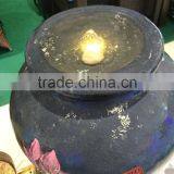 High Quality Classic Water Founatin Large Vase With Flower Pattern thumbnail-6