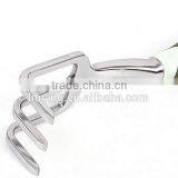 Three Teeth Mini Garden Hand Metal Rake thumbnail-6