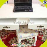 2017 New Design Wooden Bedroom Vanity Furniture High Quality Solid Wooden Youth Bedroom Vanity Furniture W08G192 thumbnail-4